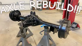 Rebuilding A Toyota Hilux Rear Axle!!