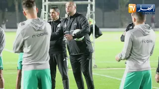 المنتخب الوطني المحلي يجري ثاني حصة تدريبية تحضيرا لمواجهة غانا الودية