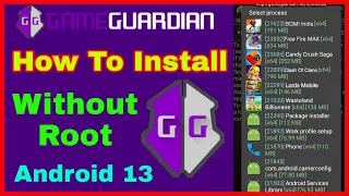 How To Install Game Guardian in Android 13 || Without Root