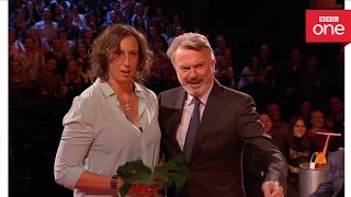 Sam Neill and Miranda Hart re-enact Jurassic Park: The Graham Norton Show 2016 - BBC One