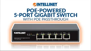 5 Port Gigabit Switch with PoE Passthrough