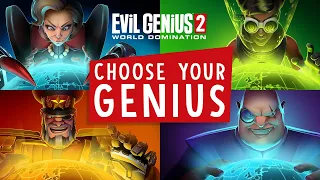 Evil Genius 2: World Domination - Choose Your Genius