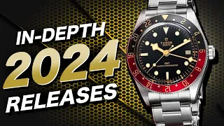 In-Depth Rolex & Tudor 2024 Official Releases Critique (BB58 GMT, Gold Deepsea, Grey GMT)