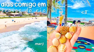 ☀️dias comigo em praias do rio de janeiro! vlog de viagem☺️♥︎