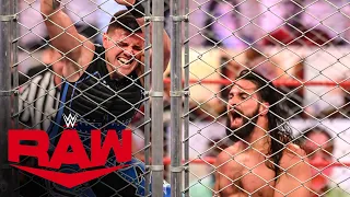 Dominik Mysterio vs. Seth Rollins – Steel Cage Match: Raw, Sept. 14, 2020