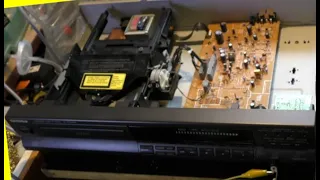 Technics SL PG440A tear-down, discovering the use of a competitors part used, and repair.