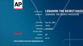 LEBANON: THE BEIRUT MASSACRE