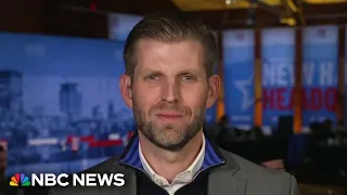 Eric Trump hedges on whether Donald Trump needs a double-digit win in New Hampshire