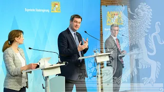 Video in Gebärdensprache: Pressekonferenz zum Bereich Kunst und Kultur (14.05.) - Bayern