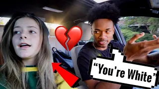 "I'm NOT MARRYING YOU  Because YOU'RE WHITE" Prank on my girlfriend *she cried*
