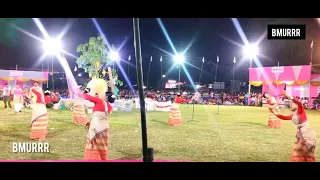 Assamese Jengdang Bihu dol bohagi bidai utsav 2024tangla night program half..video#bihu#dance#tangla