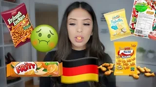 TRYING GERMAN SNACKS/CANDY | Part 2. NATHALY RAYA