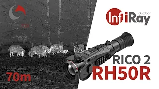 Thermfox - InfiRay RICO 2 RH50R #wildboar #thermalimaging @InfiRayOutdoor