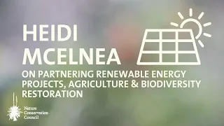 Heidi McElnea on partnering renewable energy, agriculture and biodiversity restoration