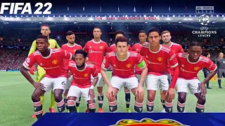 FIFA 22 | Man United vs Villarreal - Champions League UEFA - Full Gameplay