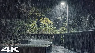 HEAVY RAIN SOUNDS FOR SLEEPING PART. 3 - Sleep Easily with Night Rain