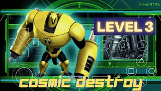 How To Play Ben10 Ultimate Alien Cosmic Destroy level 3