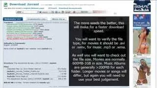Torrent Tutorial - Download Free Movies, Music, TV Shows and MORE