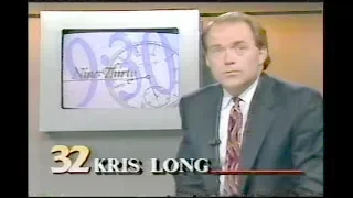WFLD TV Fox 32 9:30 Chicago 1990