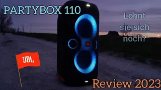 DIESER LAUTSPRECHER IST EINFACH GEIL!! | JBL PARTYBOX 110 REVIEW🔥🔥| 2023