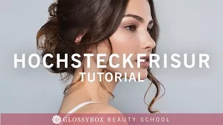 Tutorial | Hochsteckfrisur im Undone Look ganz einfach | GLOSSY LOOKS