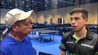 Entrevista a Horacio Cifuentes, en el abierto de JOOLA , Septiembre 2022, Orlando Florida, USA