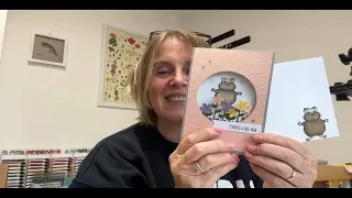 Playing With The Splat Hamster! Hearts & Hugs Stampin Up!