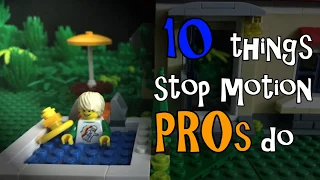 10 Things Stop Motion Pros Do