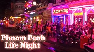 Phnom Penh Night Life Driving Tour Feb 2022