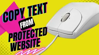 How to Copy Text from Right Click Disabled Websites 👉 100% Legal Method