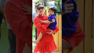 Kareena Kapoor & Saif Ali Khan Cute Son Taimur Ali Khan | #kareenakapoorkhan#saifalikhan#shorts#yt