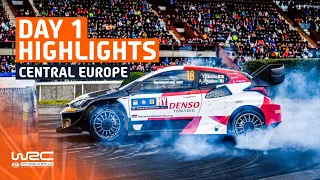 Day 1 Highlights | WRC Central European Rally 2023