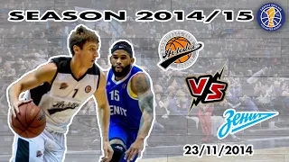 Avtodor Best Games | VTB League 2014-15 | Avtodor vs. Zenit 23-11-2014