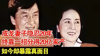 吴绮莉曝光与成龙的关系!成龙妻子隐忍20年,终靠一招分得20亿家产,如今却暴露真面目【揭秘】