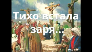 Тихо встала заря. Пение. МСЦ ЕХБ.