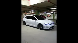 Golf R brutal exhaust pipe