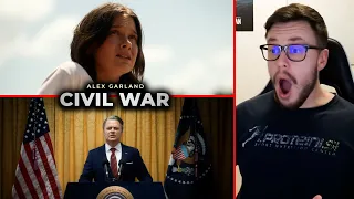 Civil War Official Trailer REACTION