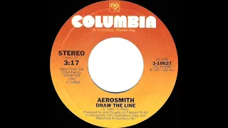 1977 HITS ARCHIVE: Draw The Line - Aerosmith (stereo 45)