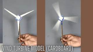 Wind Turbine Model (Cardboard) | ThinkTac