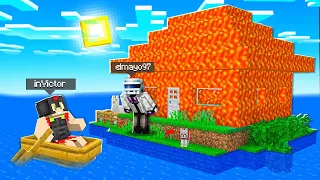 Solo EL 0,9% SOBREVIVE en este MUNDO de AGUA 💧😱 MINECRAFT MAPA SURVIVAL