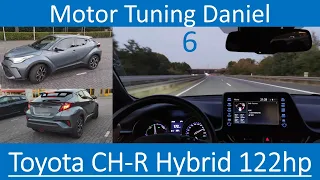 Toyota CH-R Hybrid POV acceleration and Highspeed