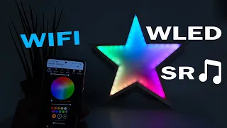 WLED Sound Reactive - Wi-Fi and sound-sensitive LED strip controlled by your smartphone