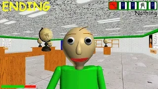 ENDING - Baldi's Basics - Full Game Early Demo (Real game) Part4