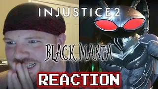 KRIMSON KB REACTS: Black Manta Gameplay Injustice 2