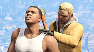 GTA V PC Brad Kills Franklin (Editor Rockstar Movie Cinematic Short Film)