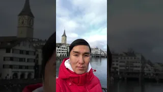 В центре Цюриха. Швейцария/In the center of Zurich. Switzerland