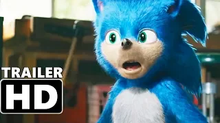 SONIC: THE HEDGEHOG - Official Trailer (2019) Jim Carrey, James Marsden, Adventure Movie