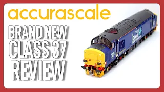 BRAND NEW Accurascale Class 37! - 00 Model Railway REVIEW