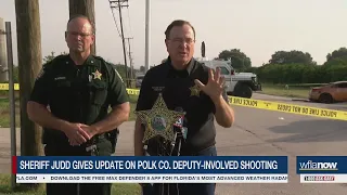 Sheriff Grady Judd gives update on Polk County deputy-involved shooting