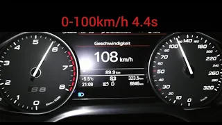 AUDI S8 D4 acceleration